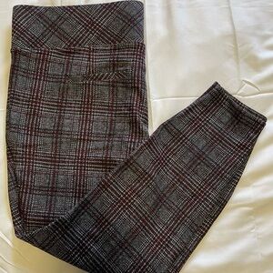 Torrid pull on stretch striped trouser